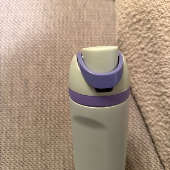 Owala Light Mint Green and Purple Water Bottle - Picture 4 of 6